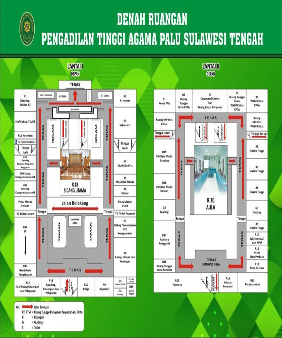 Denah Evakuasi Asli